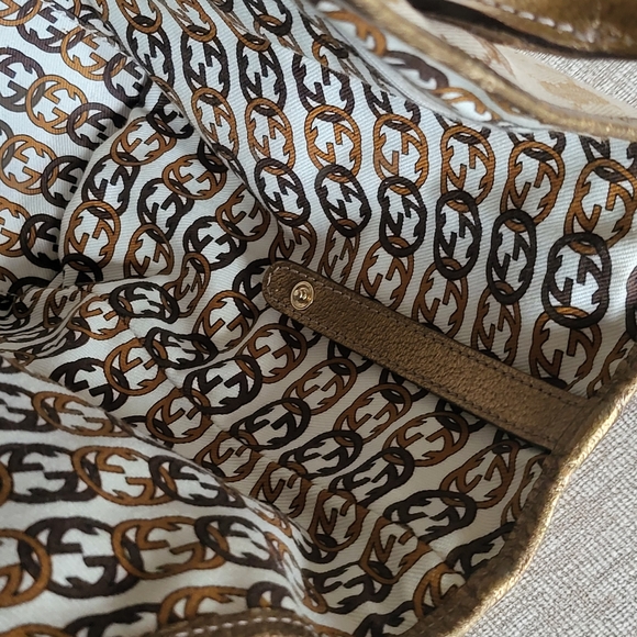 GUCCI GOLD ORIGINAL GG CANVAS PRINCY TOTE.. AUTHENTIC!!! - Picture 12 of 16